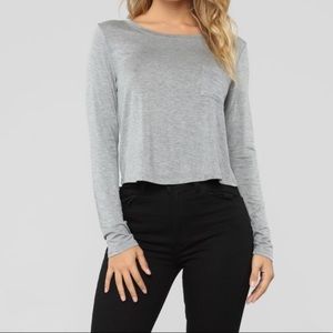 NWOT Fashion Nova Long Sleeve Top